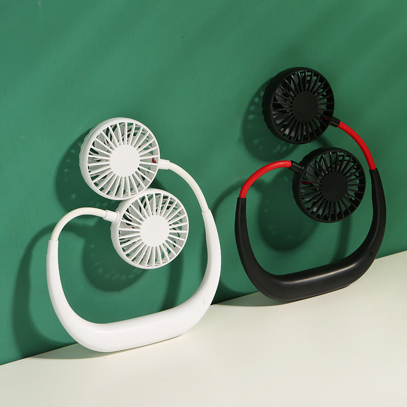 Night Market Outdoor Convenient Usb Charging Sports Hanging Neck Fan