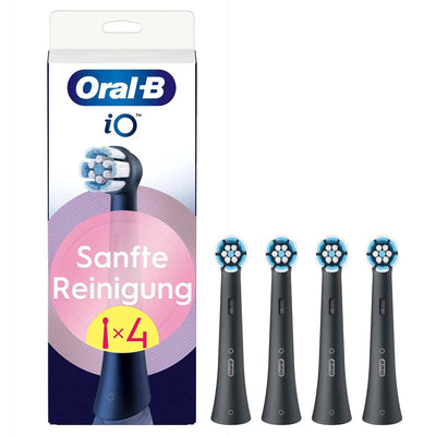 Braun Oral-b Io Set Of Cleaning Soft 4, Accesorio Brush Black Zonas Sensibles And Encías Más Sanas 87002161946 — image 1
