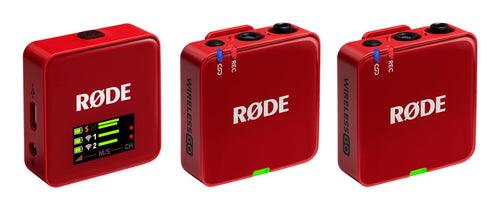 Rode Microphones Wireless Go (gen 3), Microphone Red WIGOGEN3RED — image 1