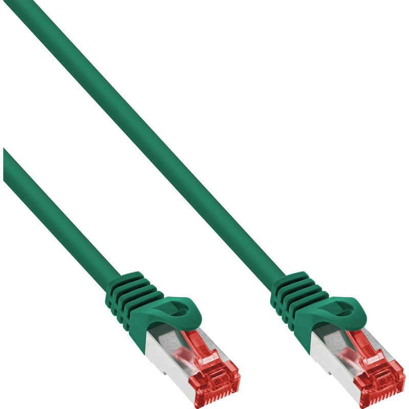 Inline Network Cable S/FTP Pimf CAT.6 250MHZ Pvc Cobre Green 10M