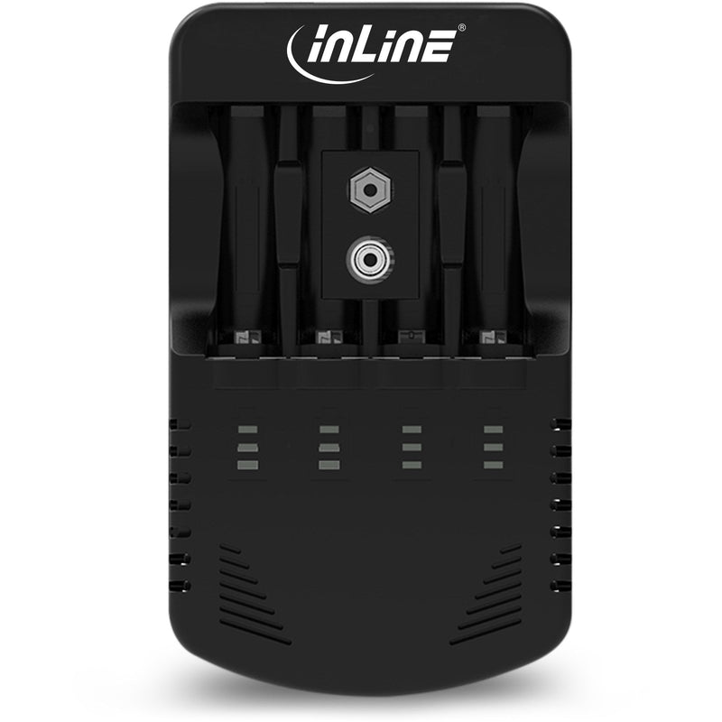 Inline Charger Battery Nimh/Nicd, Aa Aaa And 9V