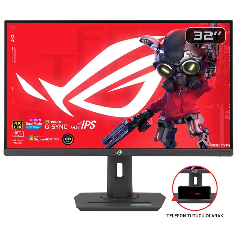 ASUS Monitor Gaming 31.5 XG32UCG, Negro 90LM0B01-B01171
