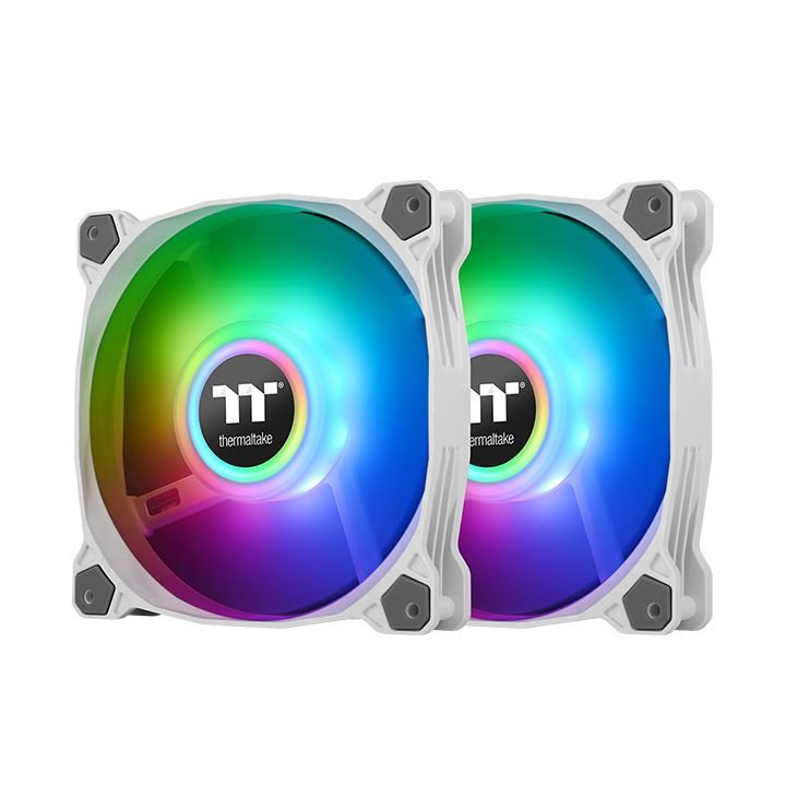 Thermaltake Pure Duo 14 ARGB Sync Radiator Fan Box White