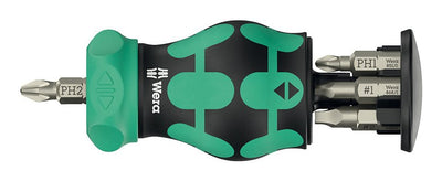 Wera Screwdriver Kraftform Kompakt Stubby Magazine Ra 4MÚLTIPLE — image 1