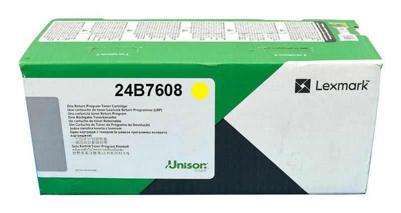 Lexmark Toner 24B7608 Yellow
