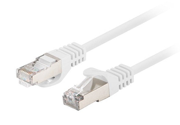 Lanberg Network Cable CAT.6 FTP 1M White 10-PACK