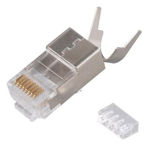 Equip Mecker RJ45 CAT.8 Geschirmt 50ER Set Grey