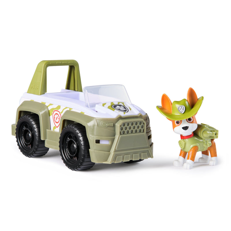 Spin Master Paw Patrol - Jungle Jeep With Figure Toy Tracker, Vehículo Toy 6071224