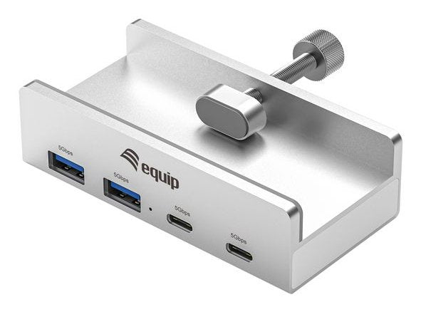 Equip Hub USB-C 128967A 2x USB-A 2x USB-C Clip Adjustable