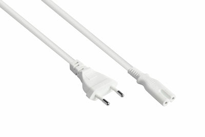 Kabelmeister Euro-cable Power An Open End White 1,5M — image 1