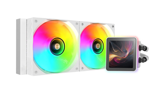 Mars Gaming Refrigerador Liquido CPU ML-VISIONPRO240W Todo Uno 12CM White 1 Piece — image 1