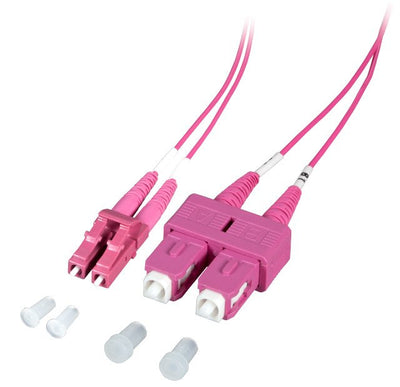 Efb Duplex Network Cable Lc-sc OM4 5M Lszh 1,2MM Erikaviolett — image 1
