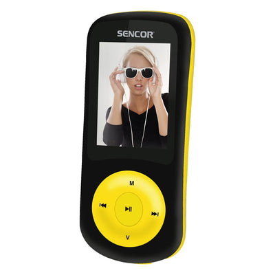 Sencor Sfp 5870 Byl Reproductor MP3/MP4 Reproductor MP4 Black Yellow 8GB — image 1