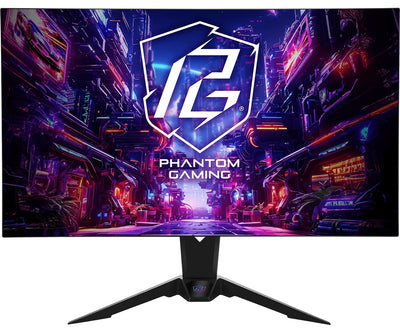 Asrock Monitor PGO32UFS 31.5 3840 X 2160 Pixels 4K Ultra HD OLED Black — image 1
