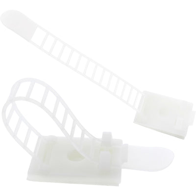 Inline Clamp Cable Adjustable 94MM White 10UDS — image 1