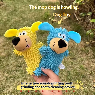 Pet Toy Squeaky Tennis Ball Bite-resistant For Chewing And Grinding