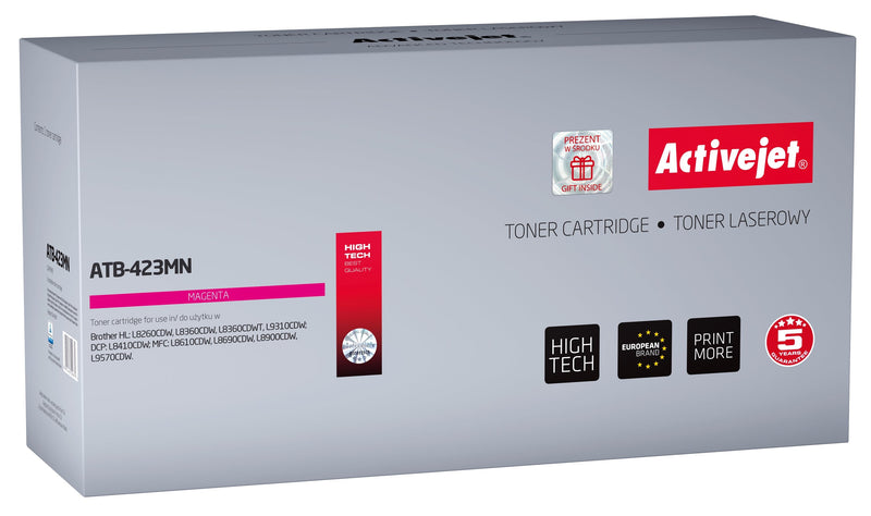 Activejet Toner Compatible Brother TN-423M - Supreme - 4000 Páginas - Magenta