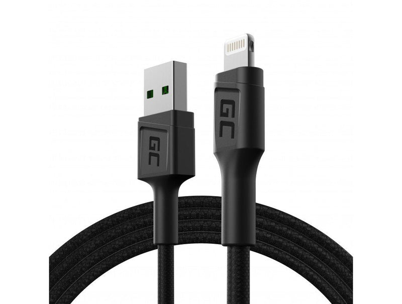 Cable Datos Iphone 5/6/7/8/X/Xs/Xr High Quality 1.2M Greencell KABGC21