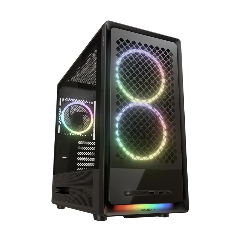 Cougar PC Case Midi-tower Duoface Pro Argb, Black
