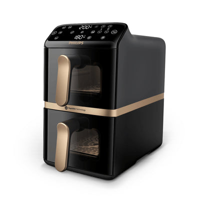 Philips Airfryer 4000 Series Dual Stack Vertical Basket 10L Double Independiente 2750W Fryer Air Caliente Blac — image 1