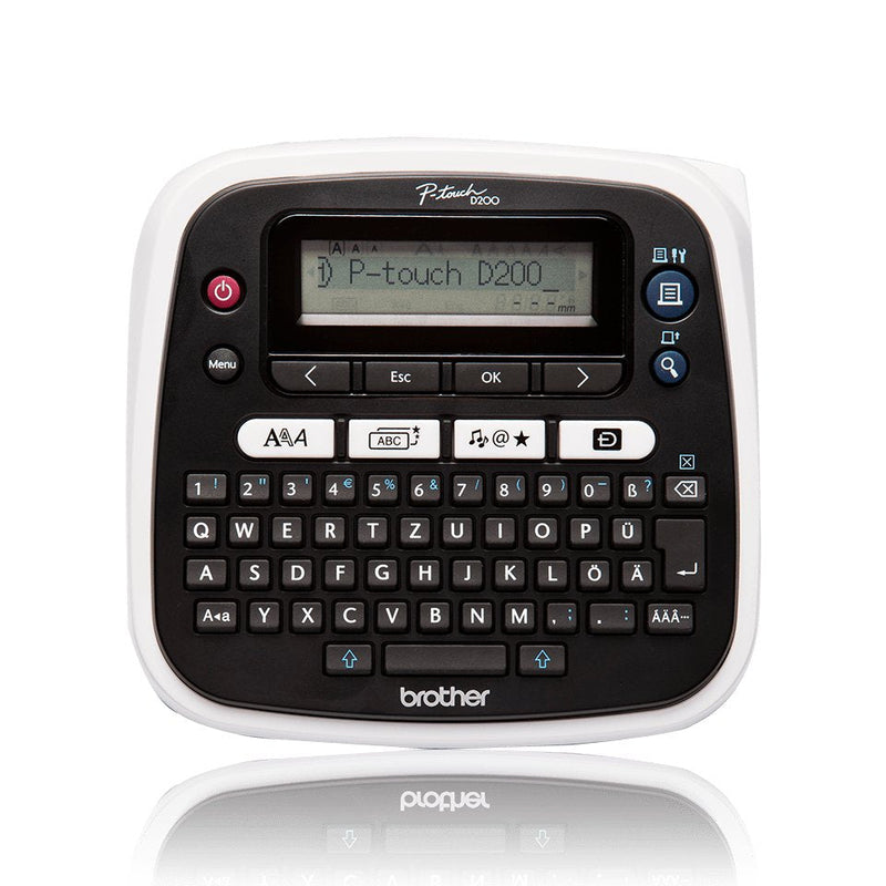 Brother PT-D200 Printer Labels Transferencia Thermal 180 X 180 DPI Tze