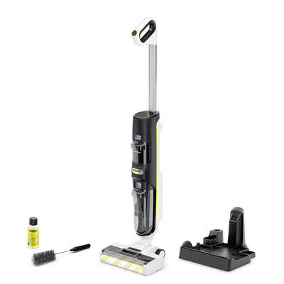 Kärcher Aspiradora Fcv 4 Battery Seca And Húmeda Without Bag 180W Black White — image 1