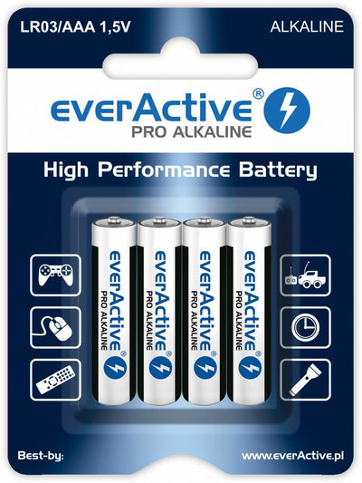 Everactive Batteries Alcalinas Industrial LR3 Aaa- Box Of Cartón - 4 Pieces — image 1