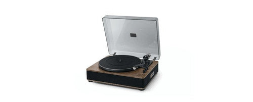 Muse Sistema Stereo Tocadiscos MT-107 Bto, Black Brown — image 1