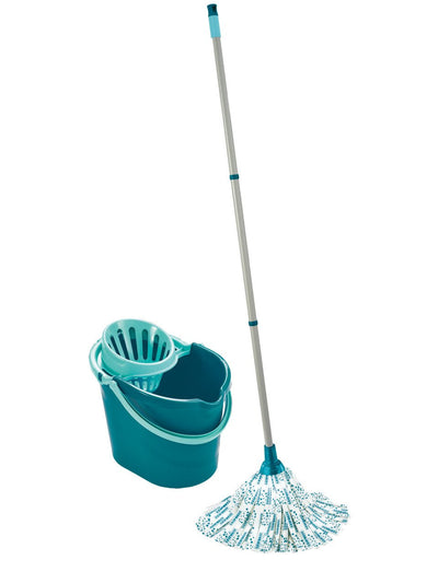 Leifheit Mop 56792 Metal Plastic Viscosa Turquesa, White — image 1