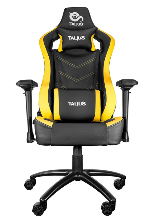 Talius Chair Vulture Gaming Black/Yellow Butterfly, Base Nylon, Wheels Nylon, 4D — image 1