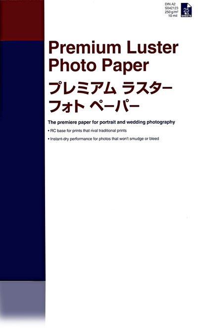 Epson Genuine Paper Inkjet Fotografico Luster Premium A2 240GR 25 Hojas — image 1