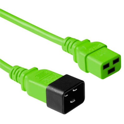 Powercord C19 - C20 Green 1.8M — image 1