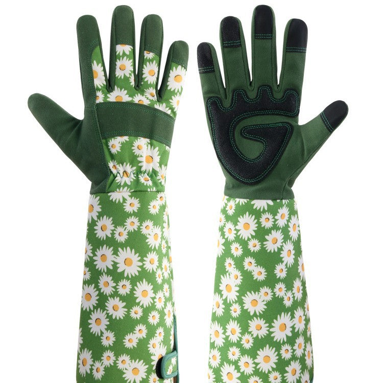 Puncture Resistant Breathable And Abrasion Resistant Gardening Gloves