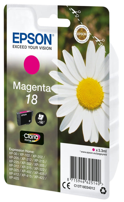 Epson Genuine Ink 18 3.3ML Magenta — image 1