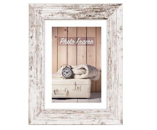 Zep Frame Wood Nelson 6 White/Brown 13X18 V21576