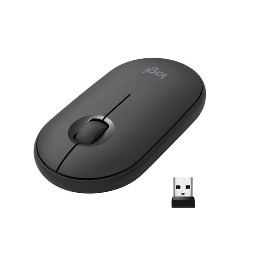 Logitech Wireless Mouse Pebble M350 Graphite 910-005718 — image 1