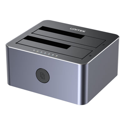 Unitek And -3026GY01-EU Base Connection Hard Drive USB 3.2 Gen 1 (3.1 Gen 1) Type-b Grey — image 1