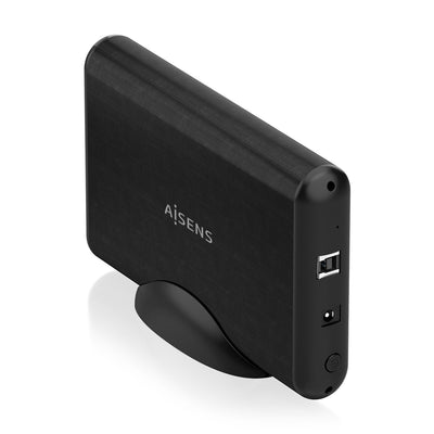 Aisens External Enclosure 3,5&QUOT, SATA a USB 3.0 / USB 3.1 GEN1, Black — image 1