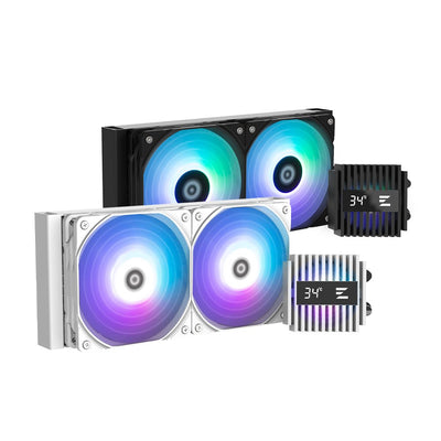 Refrigeración Processor ALPHA2 V2 A24 240MM CPU Liquid Cooler White — image 1