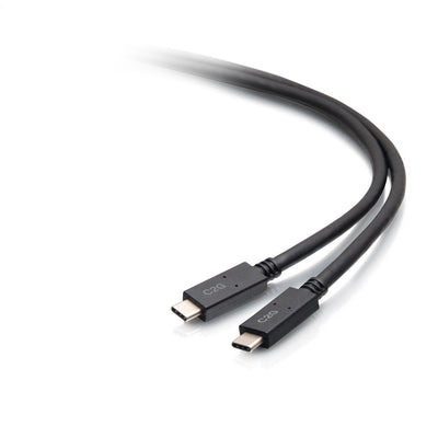 C2G 6.5FT (2M) USB-C Male To USB-C Male Cable (20V 3A) USB 3.2 Gen 1 (5Gbps) USB Cable USB-C (m) a USB-C (m) U — image 1