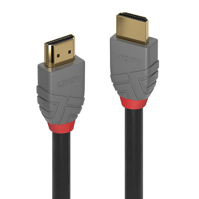 Lindy 36963 HDMI Cable 2M HDMI Type a Standard Black Grey — image 1