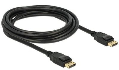 Delock Cable DisplayPort 1.2 Male DisplayPort Male 4K 3M — image 1
