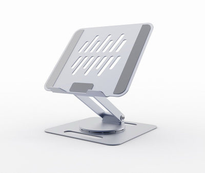 Gembird Stand Elevador Laptop Rotating Grey Espacial — image 1