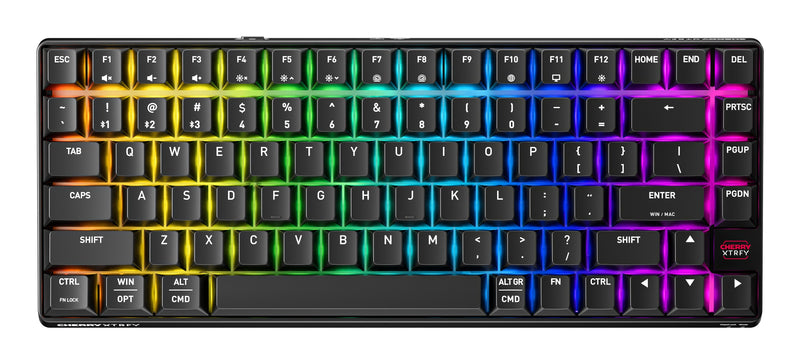 K33 Compact - Fs Keyboard - Wireless -QWERTY - Black