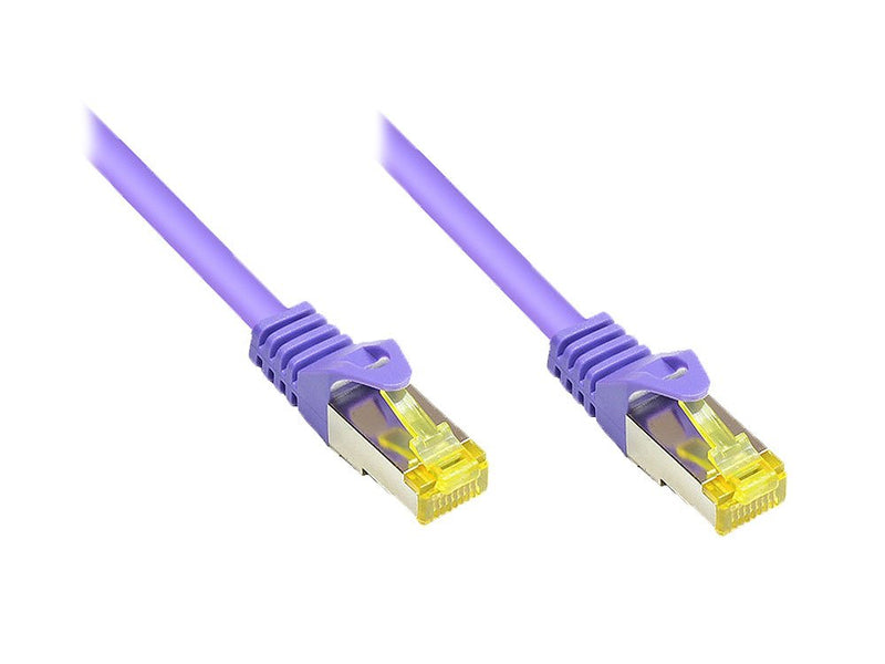 Good Connections Network Cable M. CAT.7 Rohk. Violetaat 1,5M