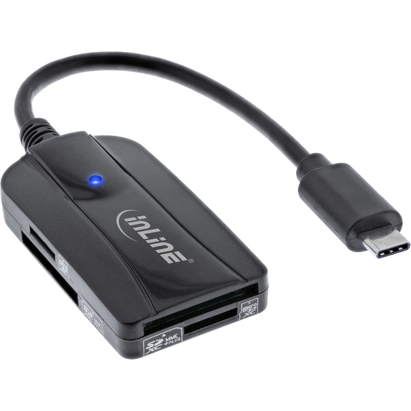 Inline Card Reader USB 3.1 Usb-c, SD/Sdhc/Sdxc, microSD, Compatible With Uhs-ii