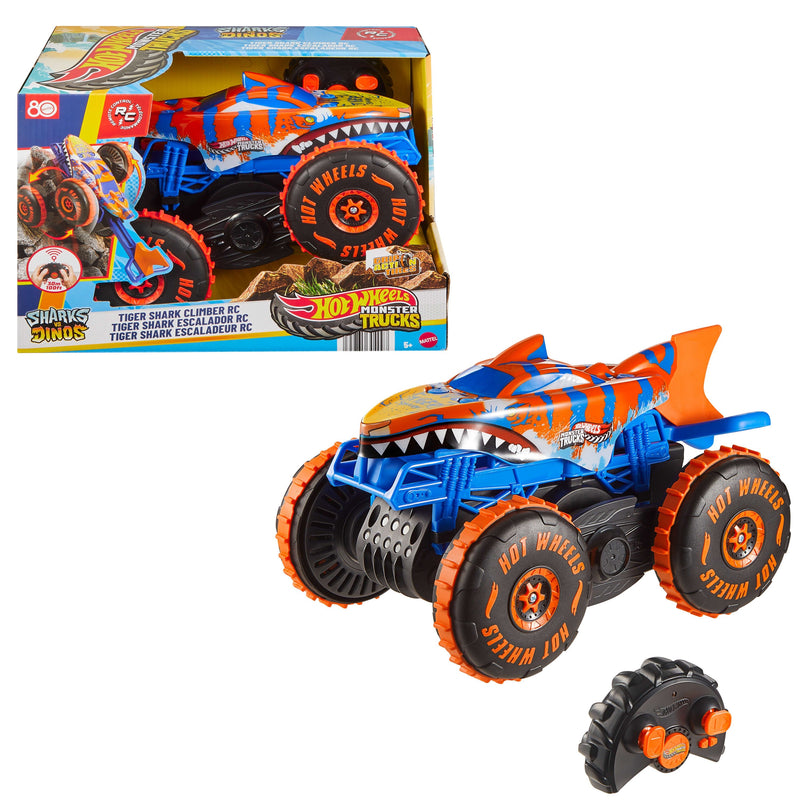 Car Radio Control Tiger Shark Climber Monster Trucks Hot Wheels
