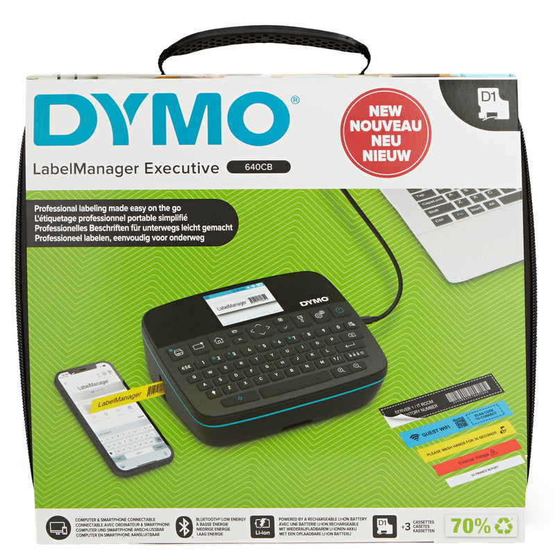 Dymo Labelmanager Executive 640CB Printer Labels Colour Wireless And Alámbrico Bluetooth QWERTY