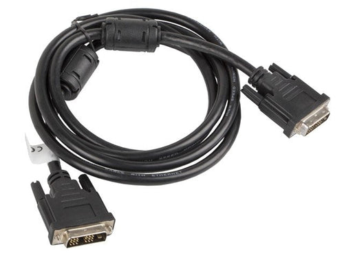 Lanberg Cable DVI-d (18 + 1) Male a DVI-d (18 + 1) Male Lanberg CA-DVIS-10CC-0018-BK Maxima Resolution — image 1