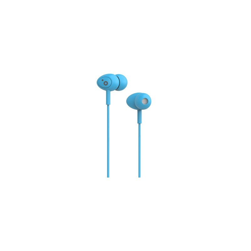 Sunstech Headphones Intrauditivos Pops With Microphone Jack 3.5 Azules